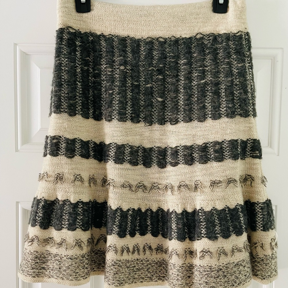 Beautiful wool skirt from Anthropologie.